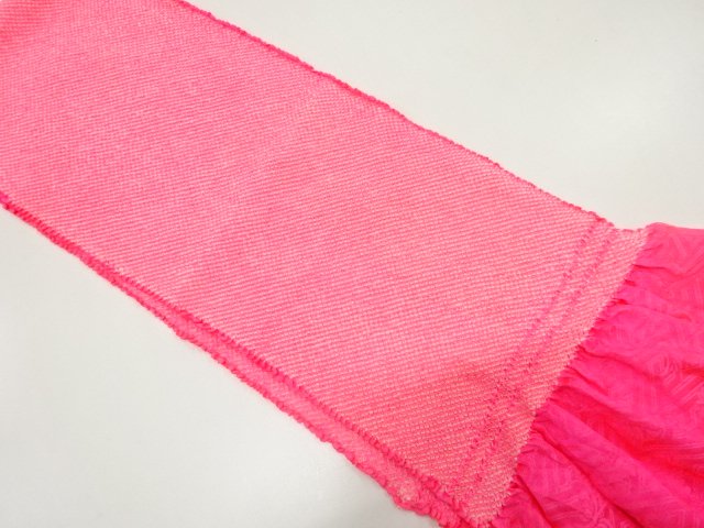 JAPANESE KIMONO / OBIAGE FOR FURISODE / SHIBORI 